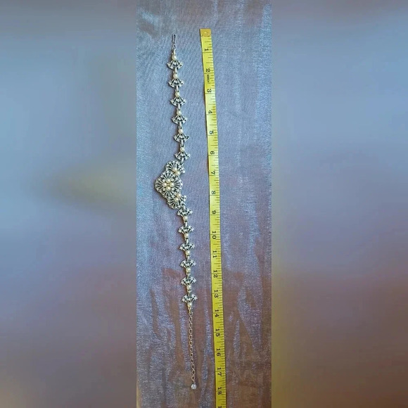 🍒 Vintage Sarah Coventry Fantasia Necklace 1956-1958 Rhinestone and Pearl - Picture 6 of 7